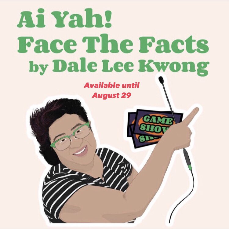 Your vacation awaits, but only until August 29!
Catch Dale Lee Kwong’s cruise ships comedy AI YAH! FACE THE FACTS wherever you get your podcasts, or listen with captions at queercalendar.ca

Presented with the generous support of <a href="/DownstageYYC/">Downstage</a> 
🌈📆🎙