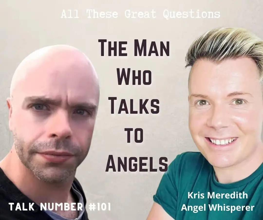KrisCMeredith's tweet photo. I was so honoured to be asked to be on @layton_royle’s first episode of his new podcast!! 😇 

Here I talk about angels, angels &amp; angels!! 

Listen now ⬇️

The Man Who Talks To Angel's podcast is here!

https://t.co/h7MroGiQCN https://t.co/z471V2AeJ5