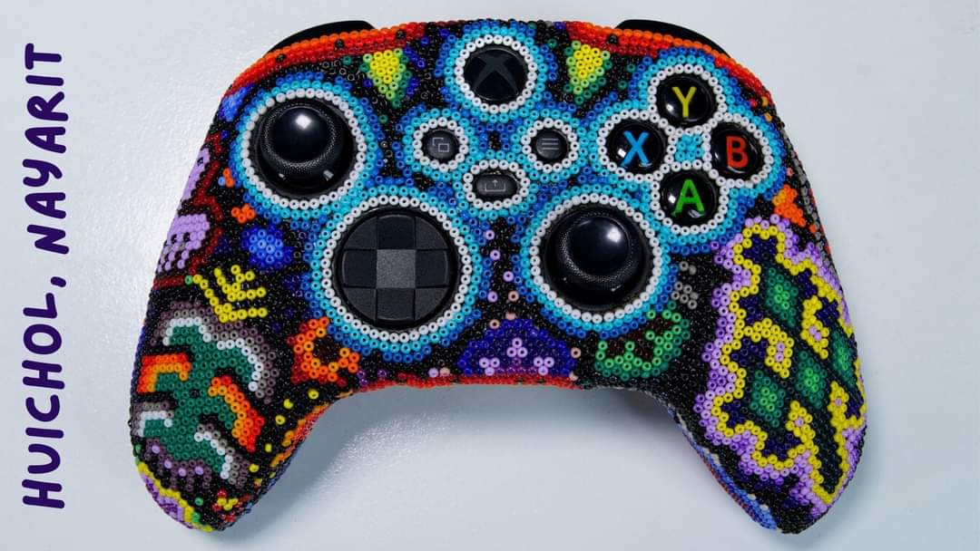 DespertadHumano's tweet photo. Xbox colaboró con tres grupos de artesanos en México para diseñar tres controles únicos en el mundo.
Con el fin de resaltar el patrimonio cultural de México, XboxMexico presenta tres controles intervenidos por artesanos de Nayarit, Olinalá y Tenango.
#Xbox #Mexico https://t.co/ySpiM6E1jf