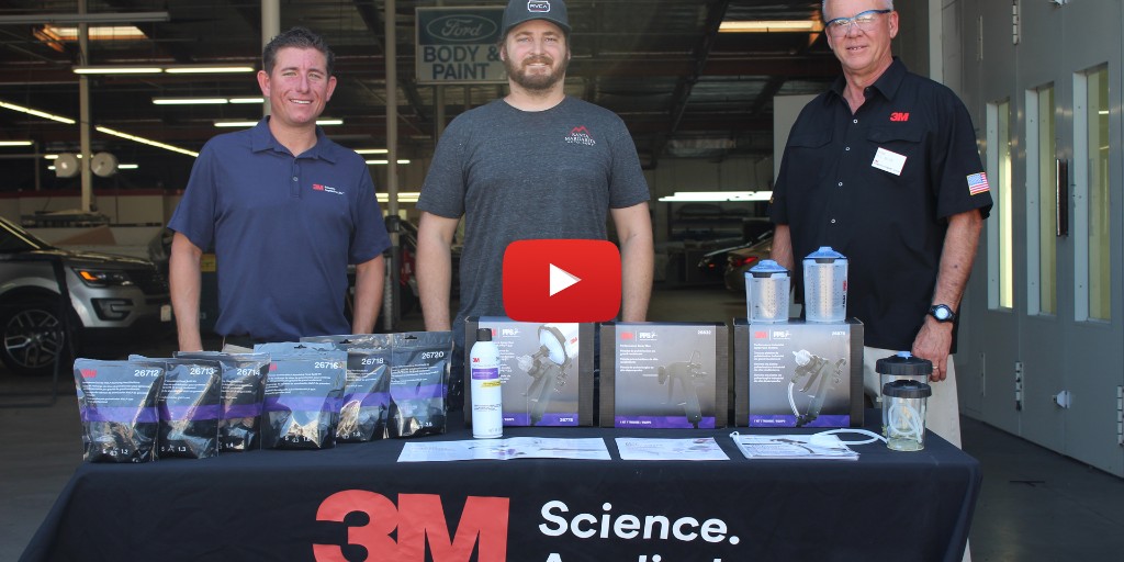 @3MCollision Performance Spray Gun is ‘Go-To’ Gun at Santa Margarita Auto Body Shop. Watch video &amp; read article here: bit.ly/3kf1ky0 #3M #3MAuto #autobodynews #collisionrepair