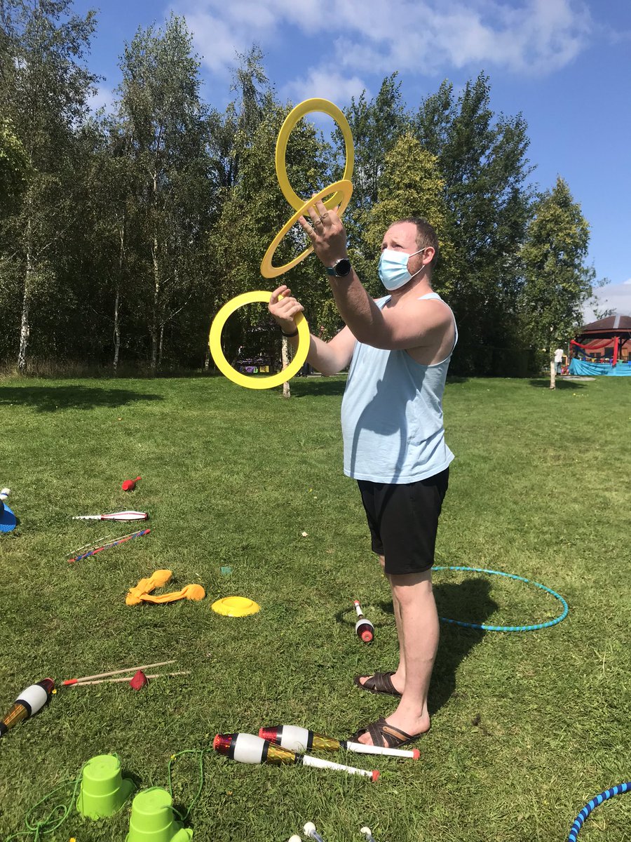 circomotion's tweet photo. A massive thank you to @CircusofPos for having us to collaborate with them at @sparkleappeal summer fun day last Sunday! It was amazing to be able to share the skills of circus to lots families and young people. We had a fantastic time meeting you all and sharing skills! https://t.co/eGj8ntI88t