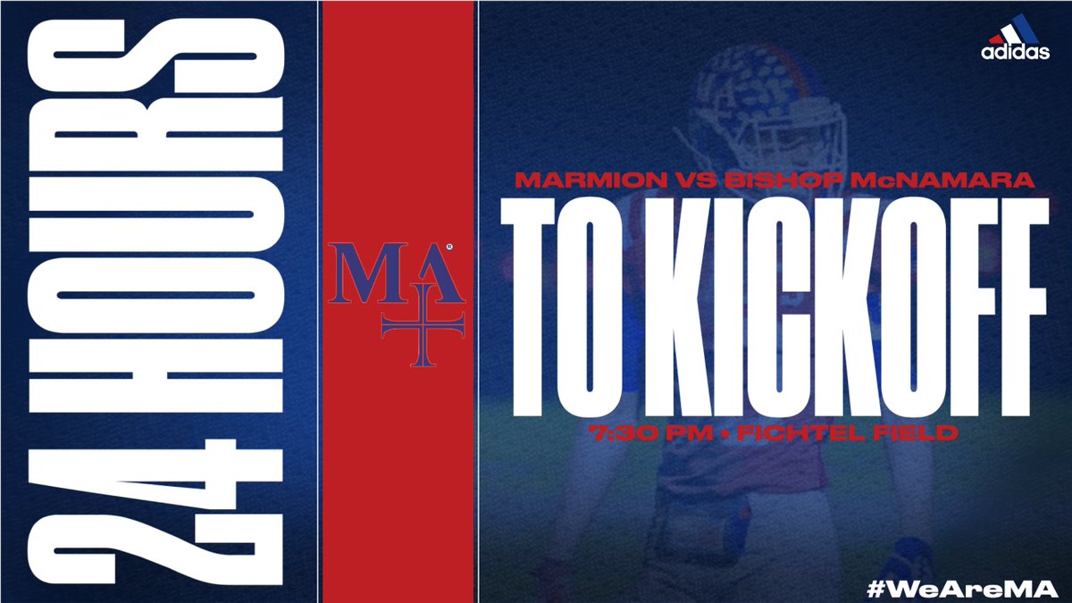 Get ready for Friday night lights Marmion fans! #WeAreMA <a href="/pchabura/">Paul Chabura</a>