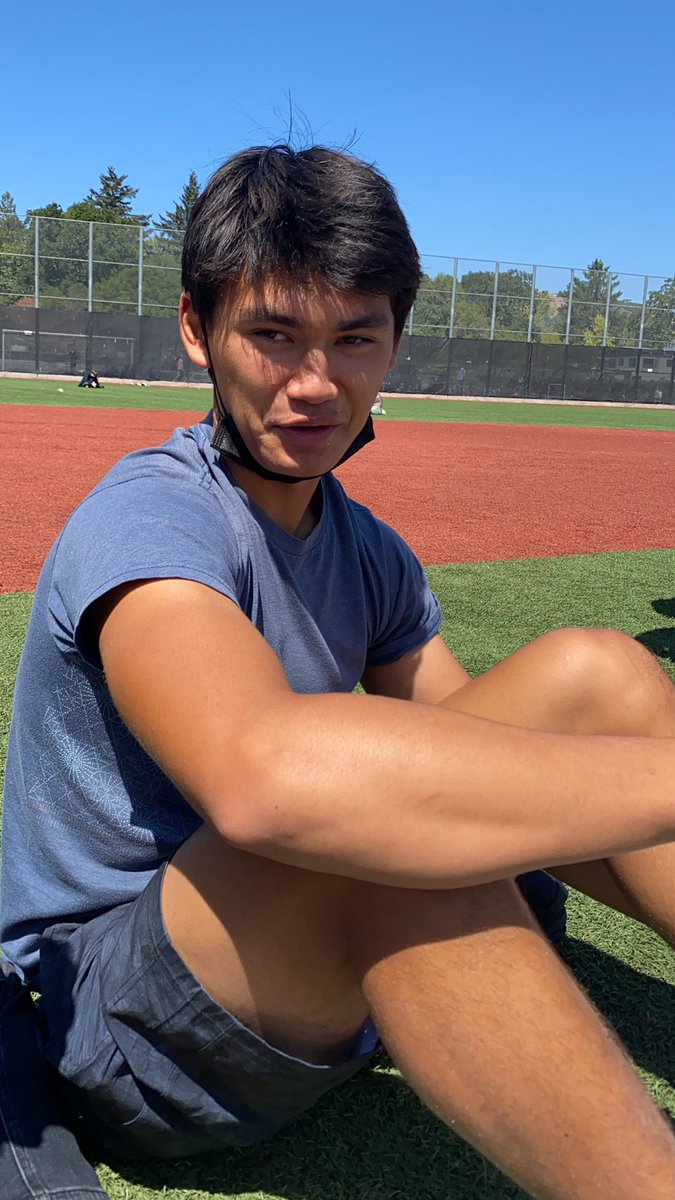 SeanNeal69's tweet photo. Mr.Hooters is aggressively horny and is  on the Archie Williams High School Baseball field, please stay safe and cover you’re breasts! He is on the #loose https://t.co/kEdZ6lqdgI