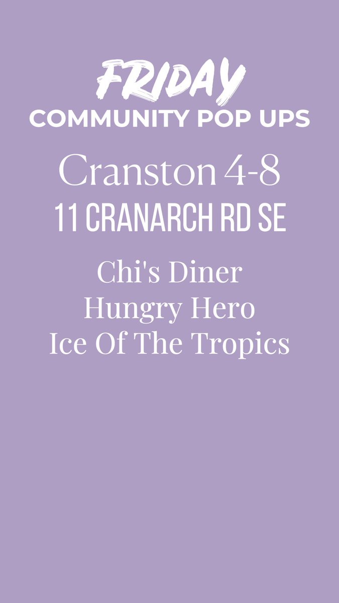 yycfoodtrucks's tweet image. Friday, Aug. 27th 👀