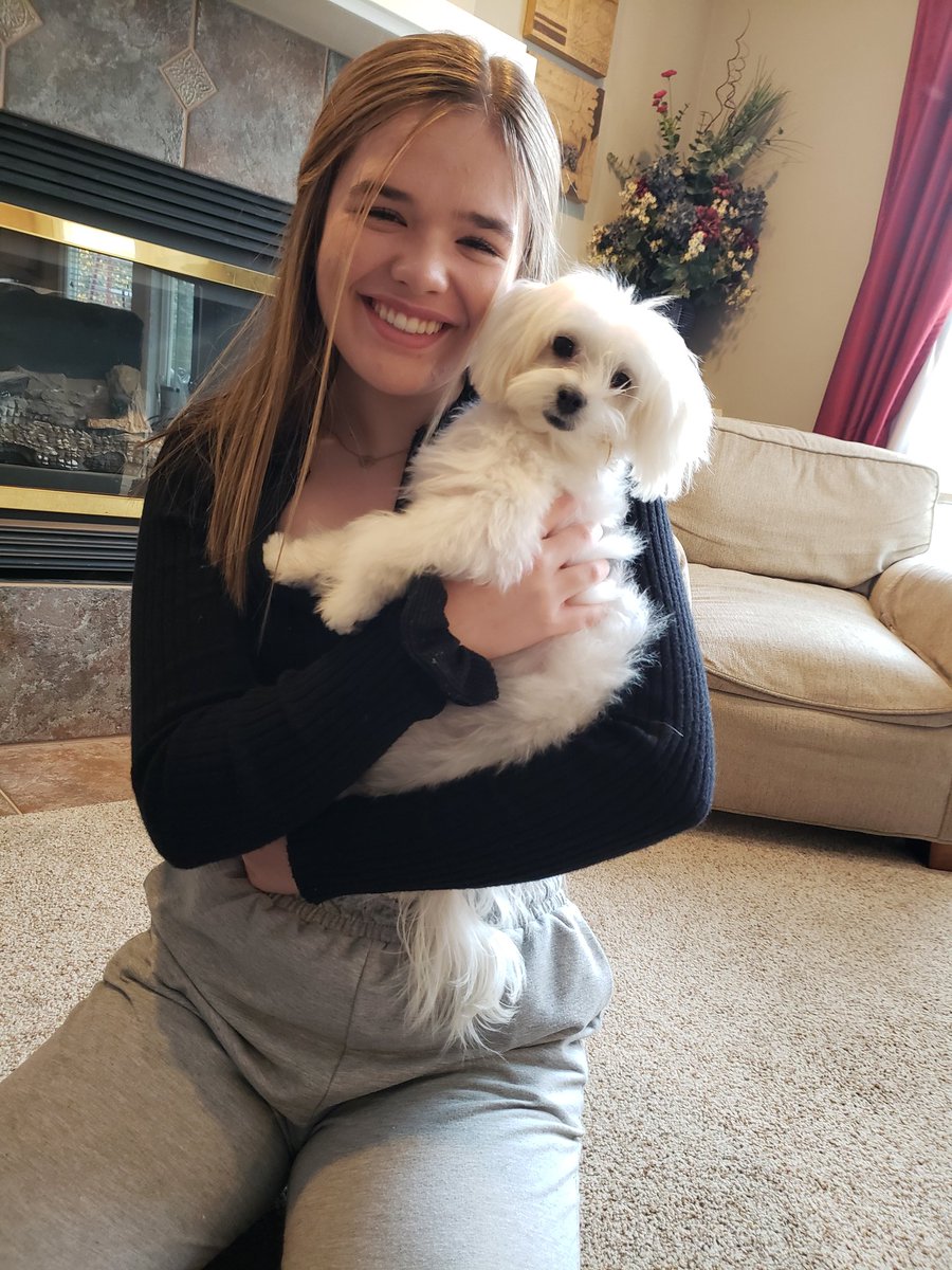 It's National Dog Day! Whether you have a tiny snuggle dog like Beau (here with Abby) or a big, bird-and-deer-chasing vineyard dog, celebrate our pals today with some extra ear scritching and belly rubs!