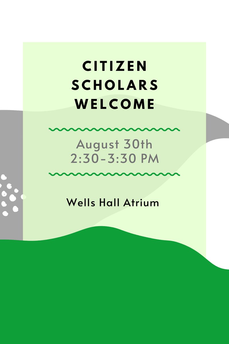 There has been a time change to our CS welcome! See you there:)