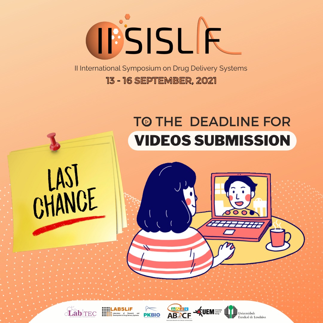 sislif2021's tweet photo. Attention, last hours to the deadline submission videos!⚠️

The videos submission deadline for the 2nd SISLiF is coming up, you can't lose this last chance. Only 24 hours left! 
Reach out the online submission form to send your vídeo.
✨ Access: https://t.co/xrse4pUcl0 ✨ https://t.co/ZkhnB7k5FL