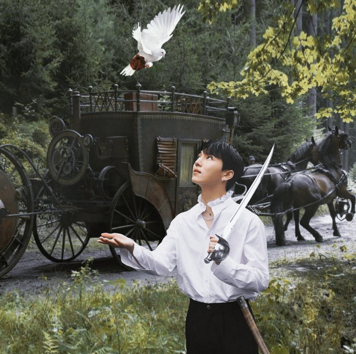 HyoJinho's tweet photo. Prince Kang Hyunggu is so beautiful
🤍🌹🕊
#펜타곤 #PENTAGON #PentagonEdit #키노 #KINO @CUBE_PTG https://t.co/3EWjyAfI7J