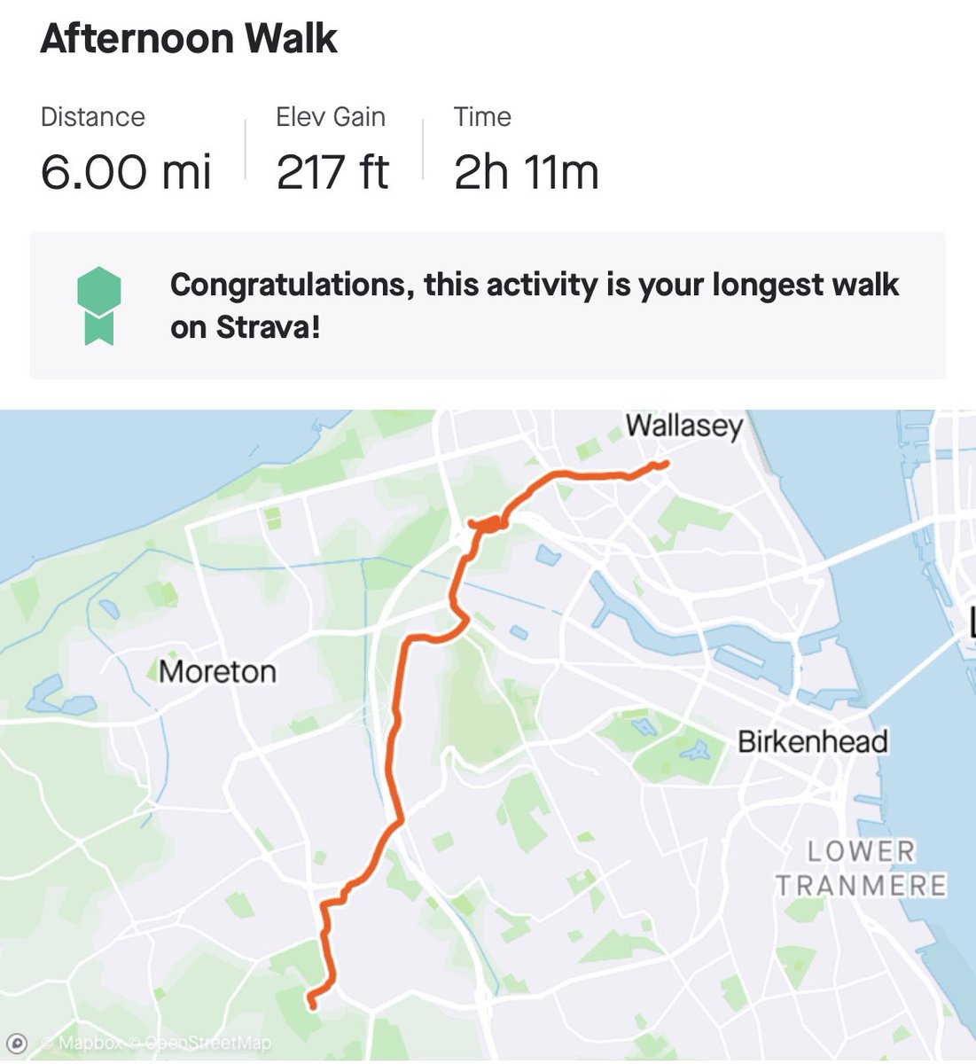 Nice little 6 mile walk home after work. 37 days until we complete the <a href="/LondonMarathon/">TCS London Marathon</a> to raise funds for <a href="/wuthcharity/">WUTH CHARITY</a> 🚶🏼‍♀️🚶🏼‍♀️🚶🏼‍♀️
