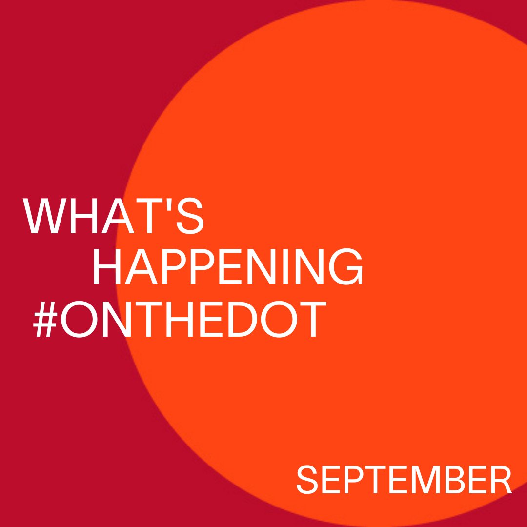 What's happening #OntheDot this month... or in September? Sign up to our newsletter to find out!

bit.ly/3q5dtGZ