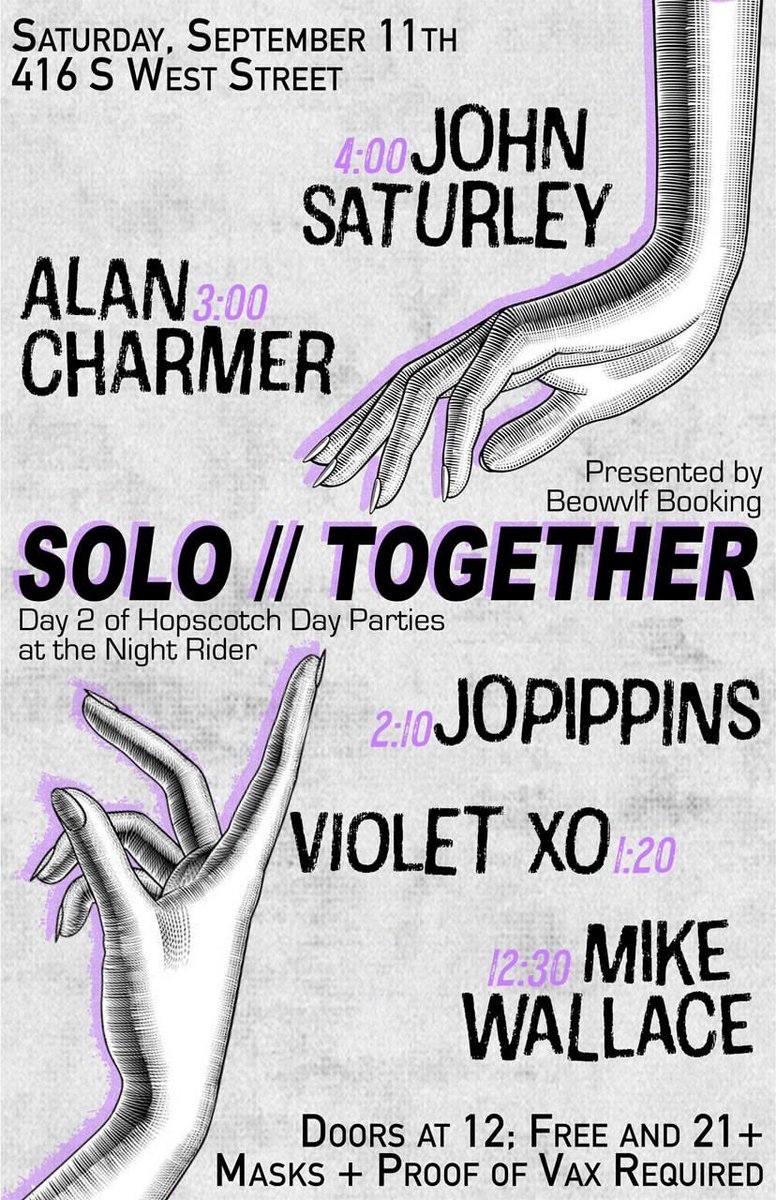 kentdangerr's tweet photo. hey guys 

i’m playing a hopscotch fest party on sept. 11th at the night rider 

the show is free &amp; 21+

bringing that old &amp; new jo, iykyk https://t.co/NU0WykfCjg