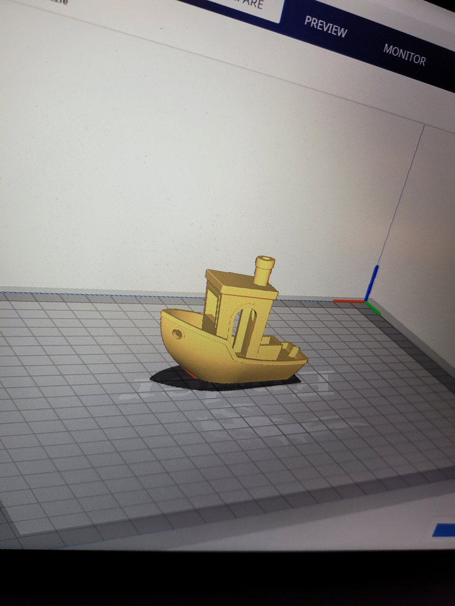 3DPrintingNoob's tweet photo. Quick pick of the CURA file for my Benchy. 😜 #benchy #3dprinting #cura https://t.co/vinS0qnOHu