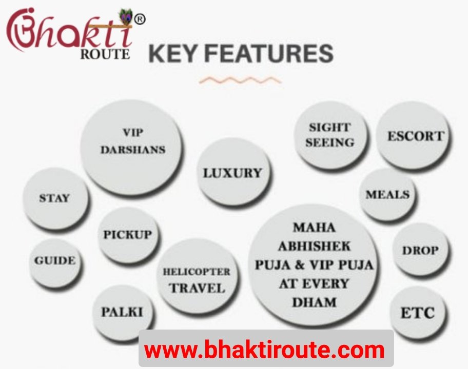 BhaktiRoute's tweet image. #BhaktiRoute  #Key_Features
We are premium Religious Tours and Travel Company.
booking@bhaktiroute.com
#vipdarshan 
#staysafe 
#guide 
#pickup 
#Palkia 
#luxury 
#helicopter 
#sightseeing 
#TourEscort 
#meals 
#Specialpooja 
#specialaarti 
#ReligiousTour 
#pilgrimage2021