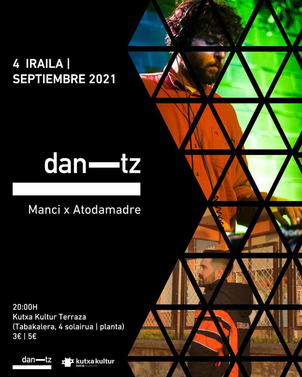 Irailak 4ean saio bikoitza!
Lehenengoa familiei zuzendua, <a href="/missbiotza/">Bihotza</a> DJarekin, eta bigarrena Manci eta Atodamadre DJekin.
 #Dantz #Dantz2021