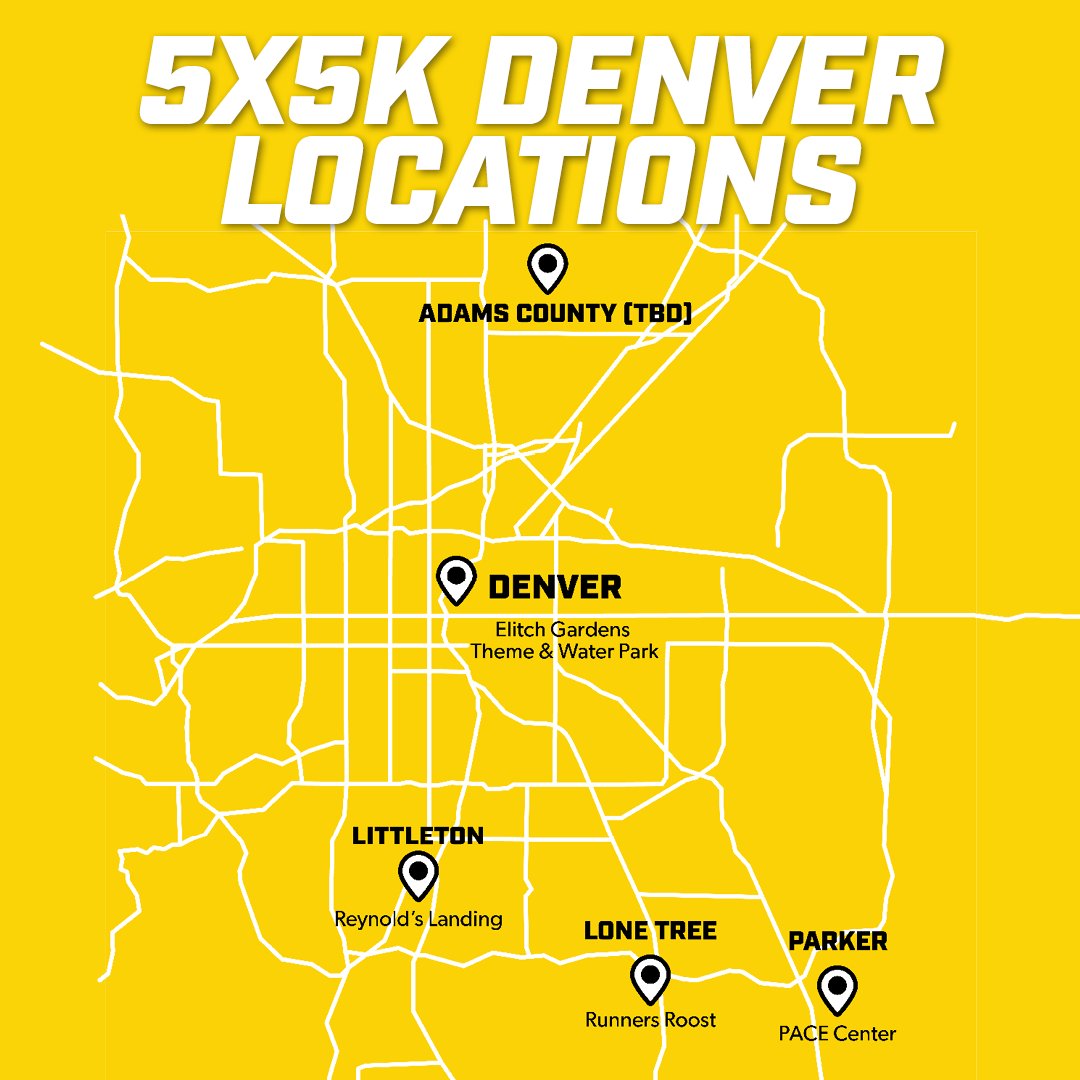 NAMI_Colorado's tweet photo. Tomorrow is the day for the 5x5K FOR GOOD in Denver! We look forward to seeing you at any or all of the locations!
Live races are back! Join the new way to 5K—with five times the fun as your average 5K. 
Register Today! https://t.co/ToueEMkGBp https://t.co/pelnyaiywS