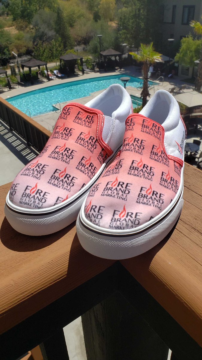 FirebrandPromos's tweet photo. WALKING AROUND IN STYLE! #firebrandpromos
100% custom printed shoes made with sustainable/recycled material. Any logo or design will make these slip-on shoes a great way to promote your brand.
#customprintedshoes #customsocks #brandinginspiration #creativemarketing https://t.co/S69N3Ca5Wl