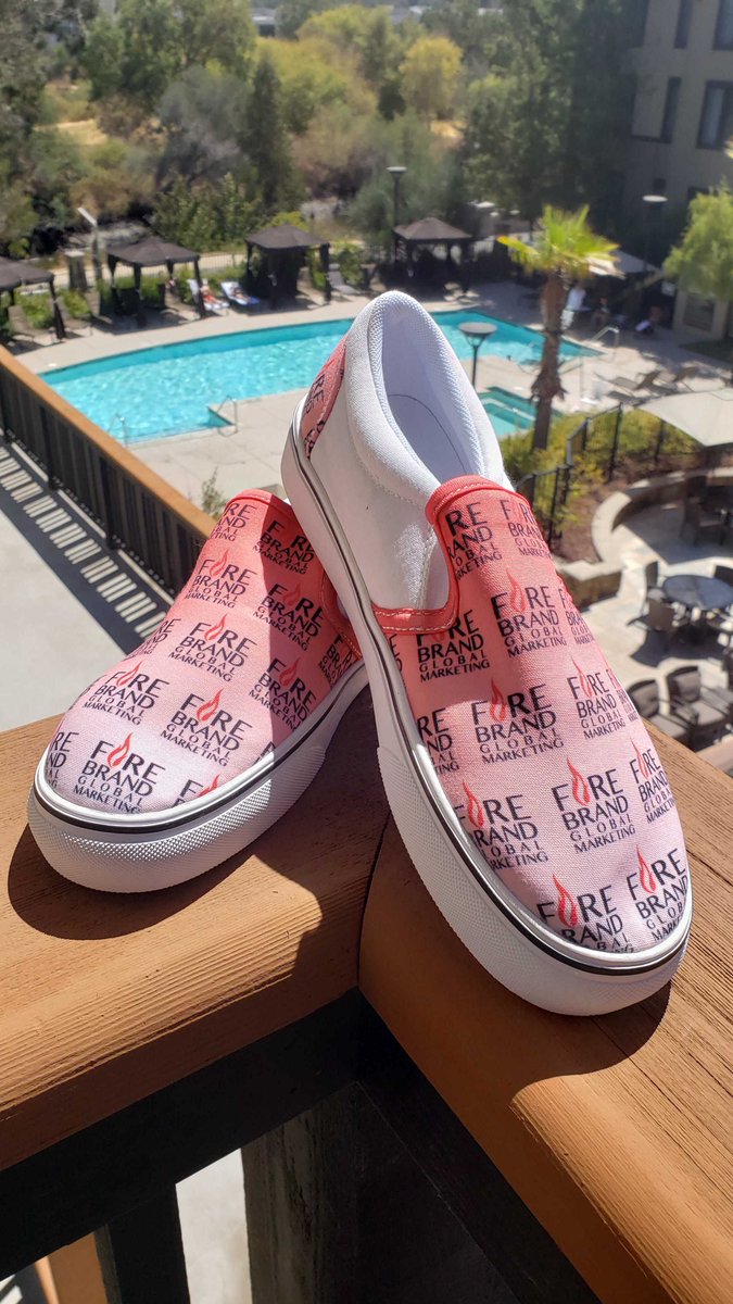 FirebrandPromos's tweet photo. WALKING AROUND IN STYLE! #firebrandpromos
100% custom printed shoes made with sustainable/recycled material. Any logo or design will make these slip-on shoes a great way to promote your brand.
#customprintedshoes #customsocks #brandinginspiration #creativemarketing https://t.co/S69N3Ca5Wl