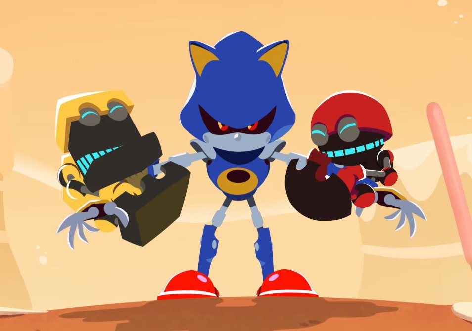 It would be nice if Classic Metal Sonic will start to learn about  friendship and beauty of life, while Modern Metal will find himself in  loneliness, hatred and obsession to beat Sonic