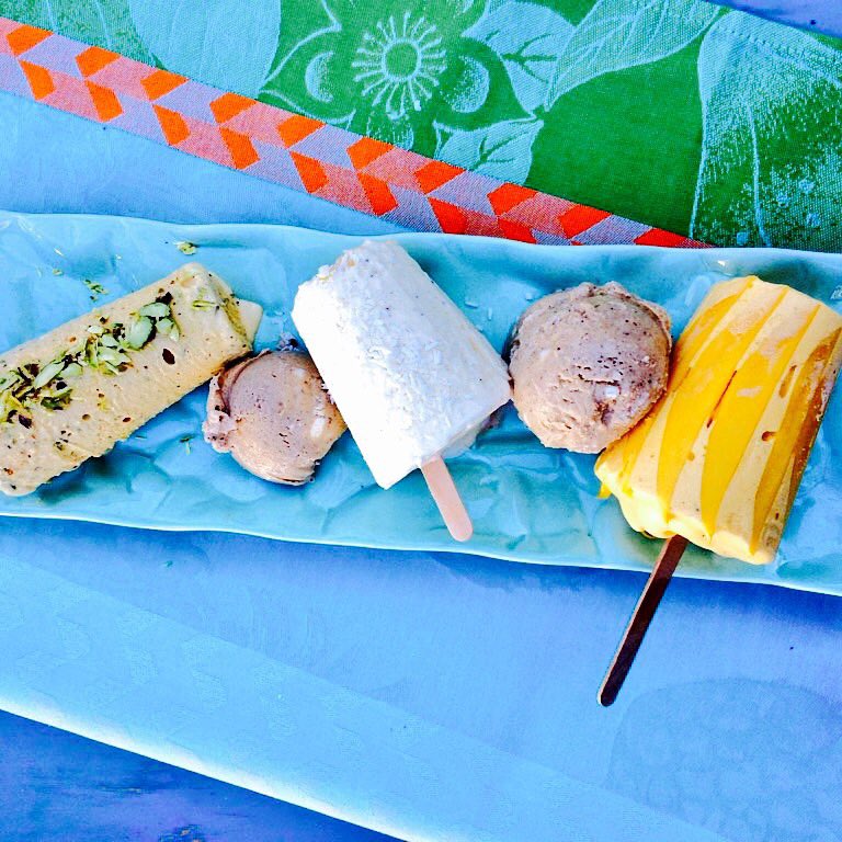 This is how we stay cool. Kulfi, Kulfi and more Kulfi 🙌