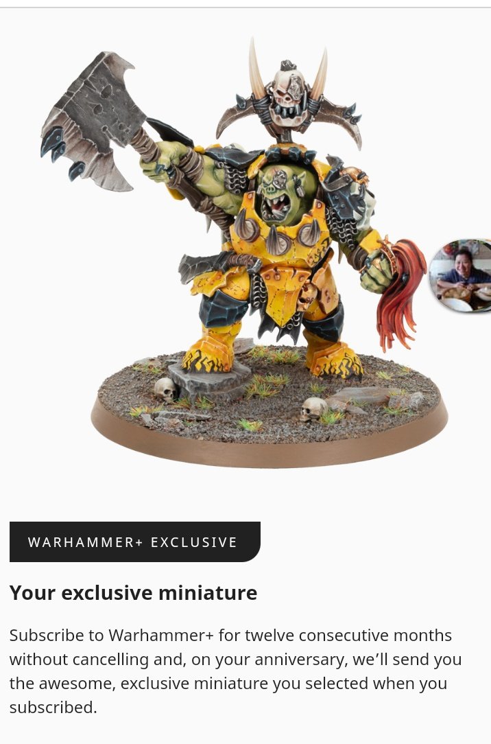 ODTGaming's tweet photo. Free #megaboss on my anniversary?
But I want it now!
#warhammerplus
#warcomm
#warhammer
#warhammercommunity https://t.co/HbuoEFinU4