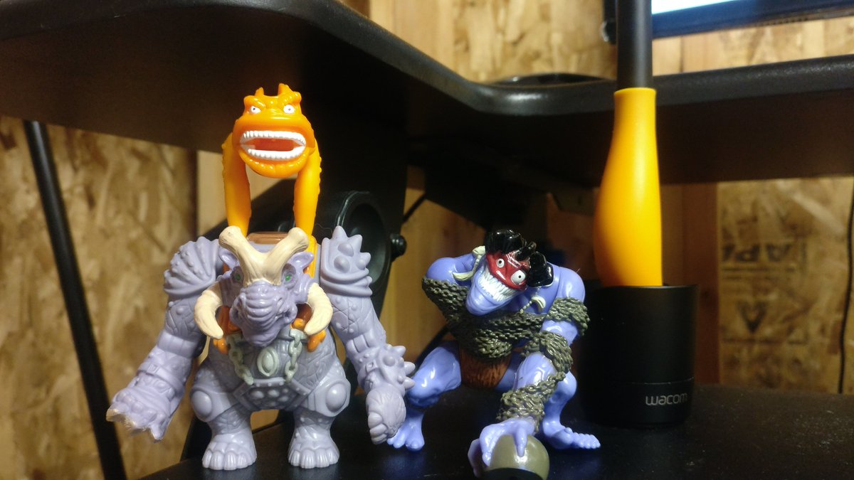 PlumNights's tweet photo. Anyone remember this movie from 1998? 

It was my favorite as a kid, and is probably why I love monsters and design so much. 

I got nostalgic lately and found these online for real cheap. Can't believe there over 20 years old! https://t.co/oIsrqa15CU