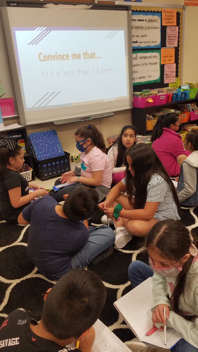 mistyd0816's tweet image. Ms. Vasquez&apos;s 3rd graders used turn and talk as part of their math routine today! #magnoliamath #mathcountsinMISD @mesbulldogs