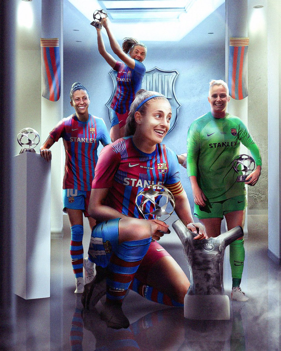 Wow… Sin palabras!!!

Esto es fruto del éxito que cosechamos juntas la temporada pasada. Muchas gracias a todos, especialmente a mis compañeras ❤️

Anem a per més, culers! 
Visca el Barça 🔴🔵