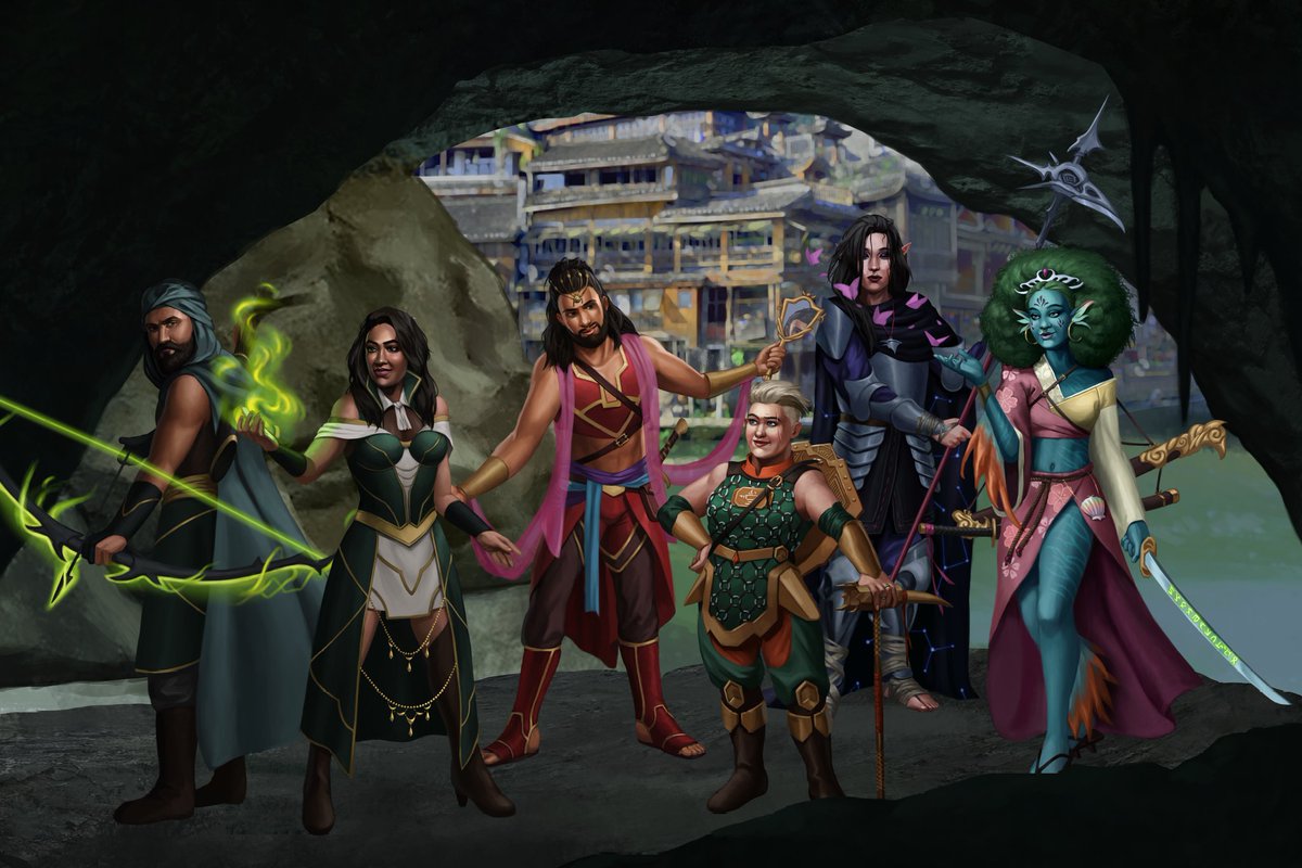 Just a few more hours until Episode 4! Our heroes have escaped with the Vaso Elligio, but now face perhaps a tougher test: trusting each other.

Come check it out tonight at 7pm MDT on twitch.tv/Mhgameguys!