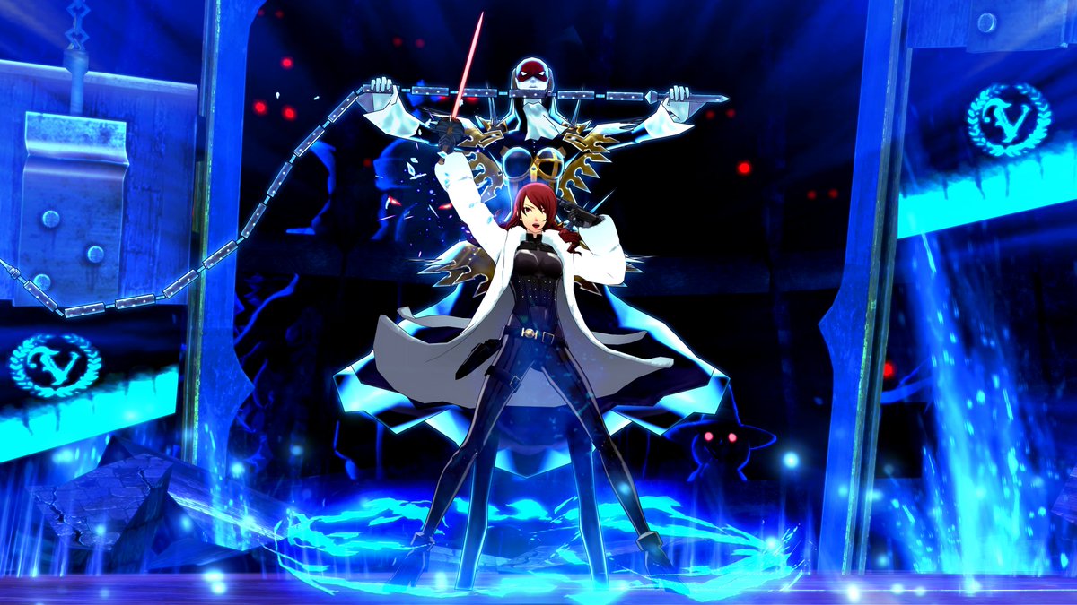 John Rizzo on X: Mitsuru Kirijo & Artemisia [Persona 4 Arena] Couldn't  think of a unique background for this one, so I just went with the  tried-and-true Velvet Arena.  / X