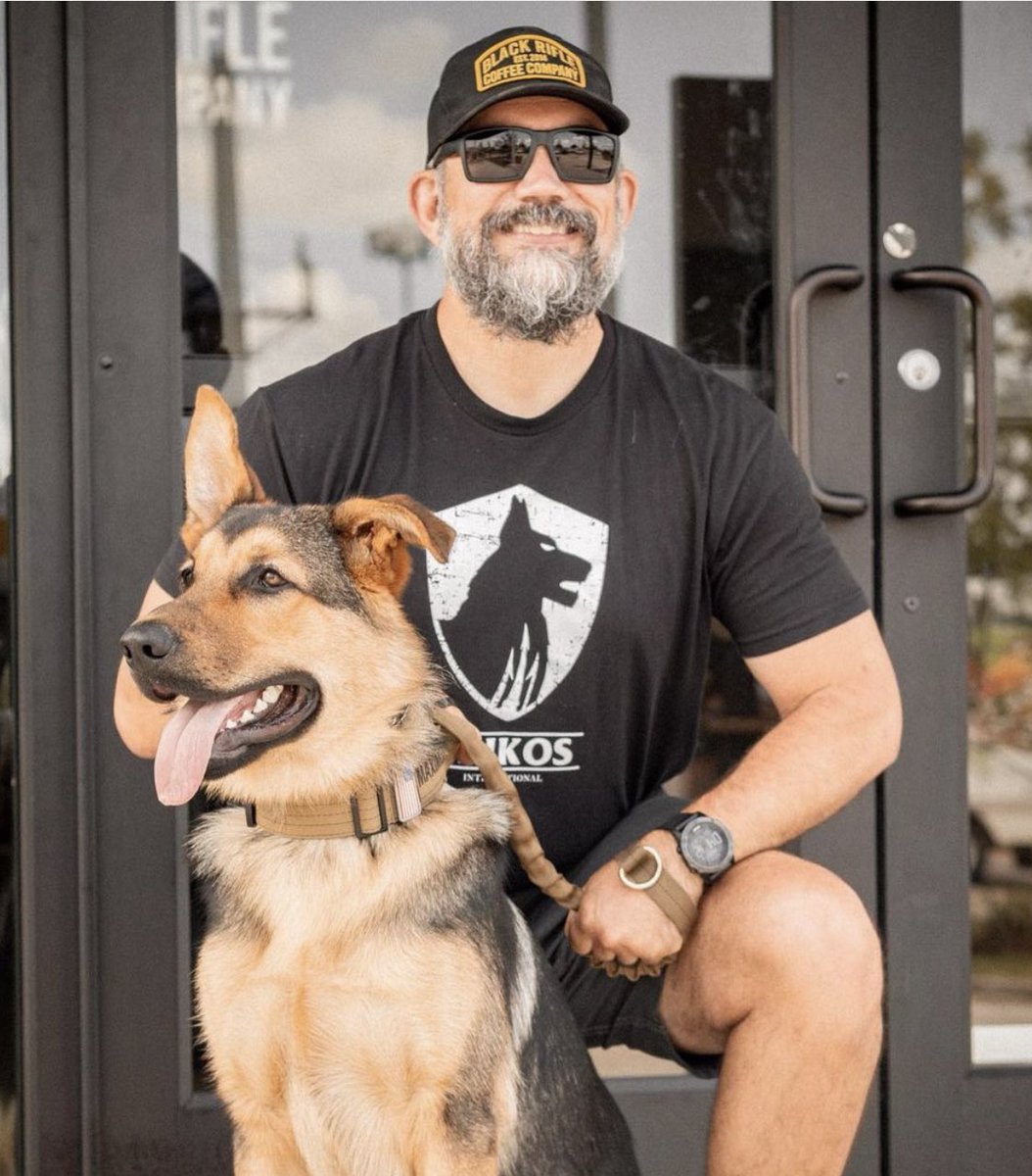 Dgaster's tweet photo. Lot of darkness in the world today. Grateful to have this good boy by my side as I try to process what’s happening. 🐕 @Tactipup @TrikosDogs @blckriflecoffee  #NationalDogsDay #Maximus #GermanShepherd #Tactipup #TrikosDogs #BlackRifleCoffee https://t.co/hUO8UzBZEI