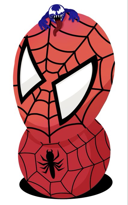 スパイダーマンのtwitterイラスト検索結果