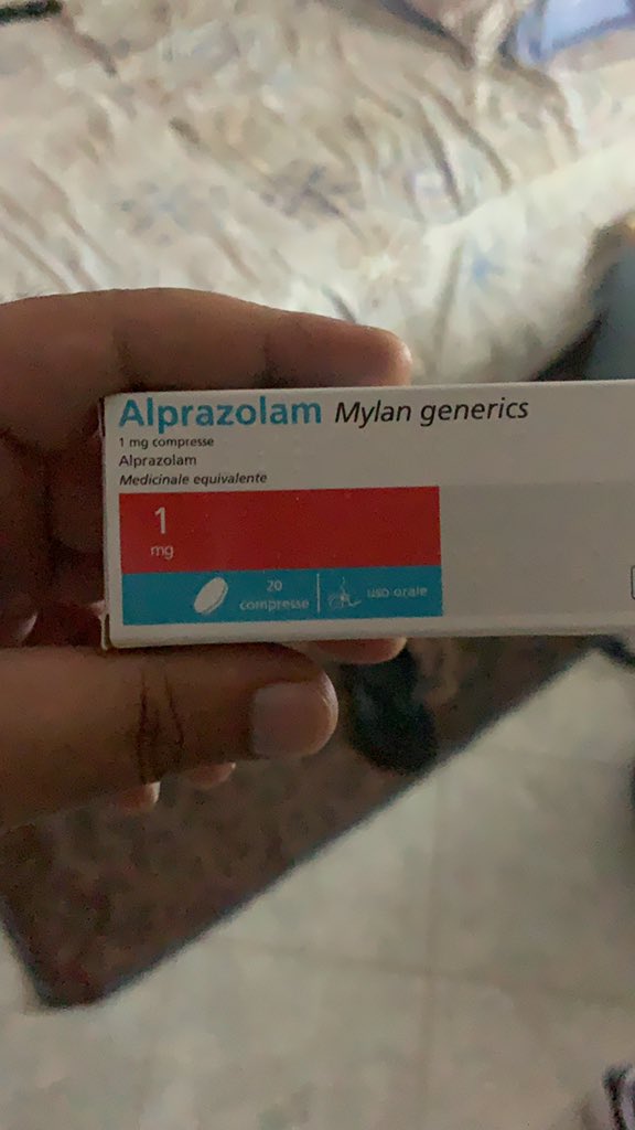 Alprazolam mylan generics 1 mg