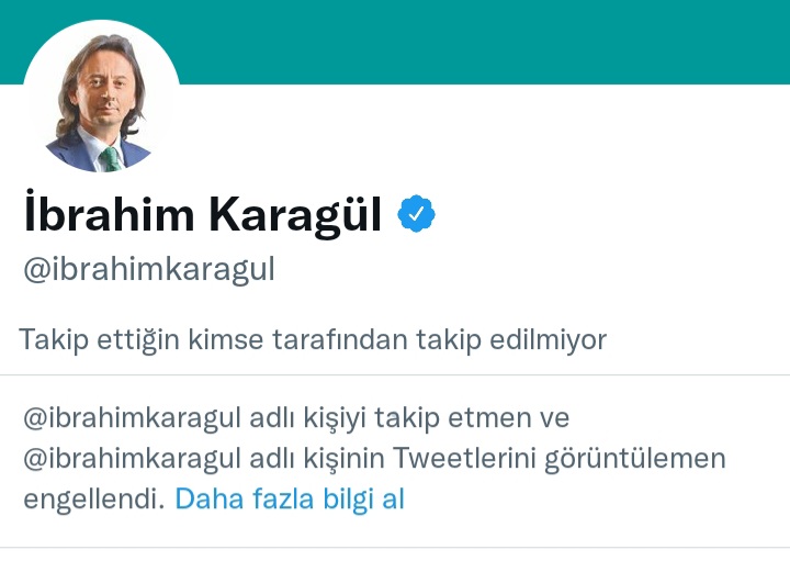 Büyük yalak gillerden ibram çavuş  engellemiş beni incildi galiba şerefsiz 😃😃😃😃😃😃😃😃