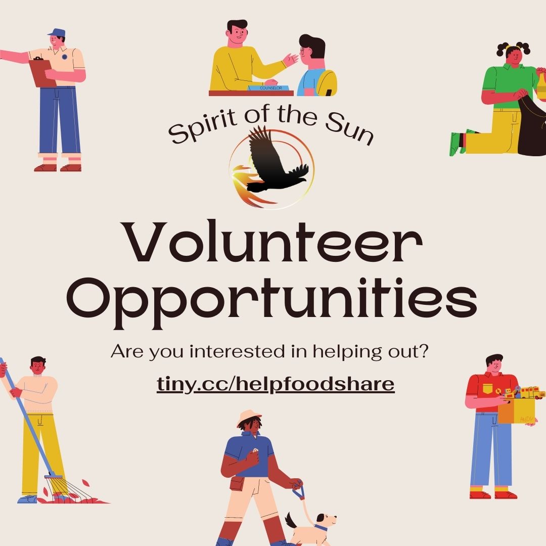 SpiritoftheSun1's tweet photo. We are always in need of volunteers for Elders' Food Share every Friday and Sunday afternoon. Please join us to get nutritious food to Elders in the Denver area. If you're interested in helping out, register at https://t.co/yOBAsrXIo7 or contact laya@spiritofthesun.org https://t.co/7UUDC4A9Dz