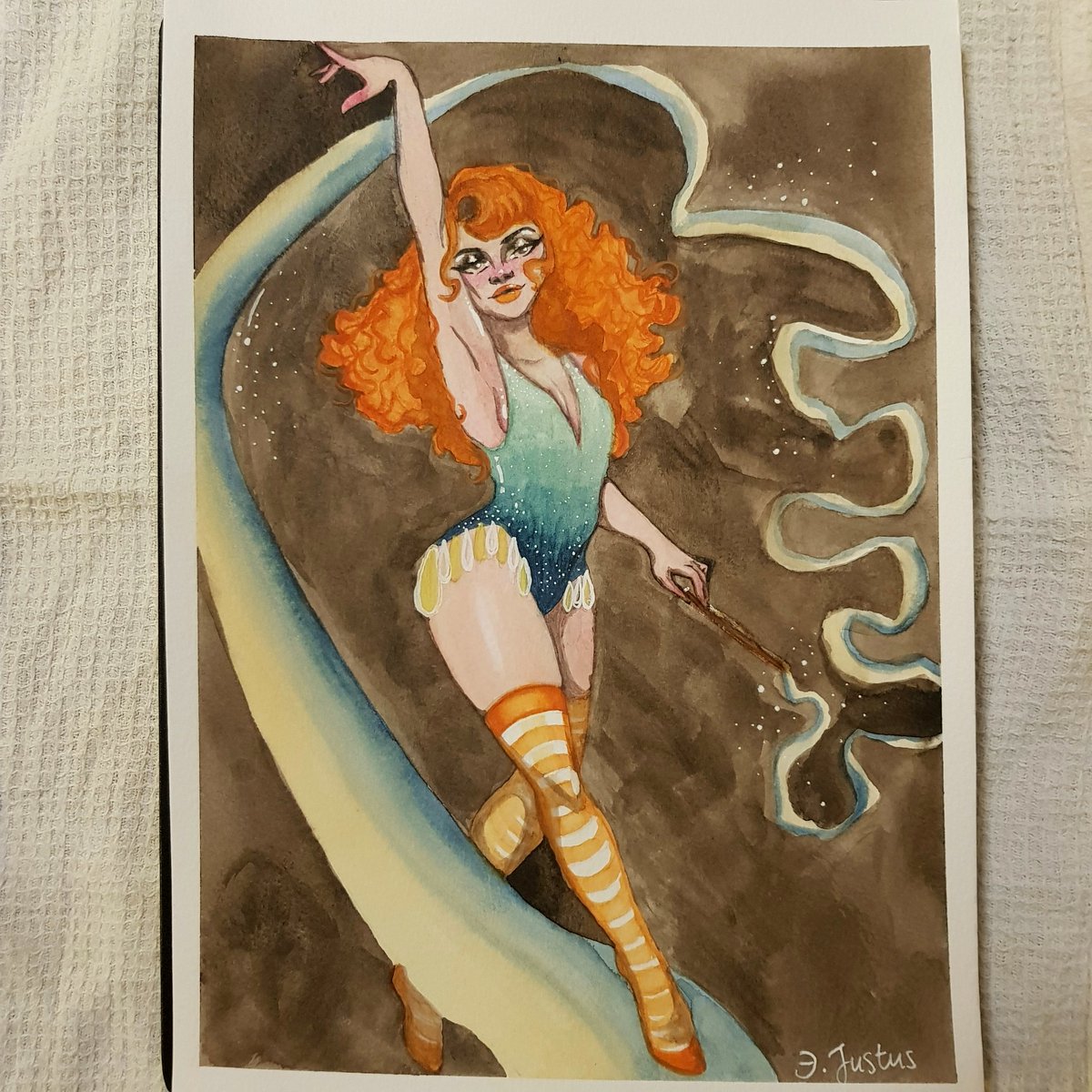 bean_snowflake's tweet photo. Levelling up 🧡💙 10 ish years ago vs. now #TBThursday #artchallenge #ThrowbackThursday #watercolorart https://t.co/US90zpFhgX