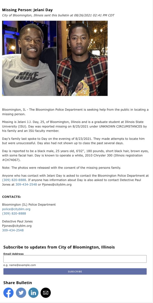 ‼️I’m begging and and all who can to retweet. This is my big brother. No one has heard from him since Monday 8/23. If you know anything at all please do not hesitate to DM me or contact the police‼️