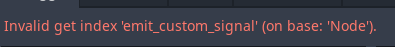 witoldgraca's tweet photo. @vnen So, managed to get Godot to open the demo and Example is registered and visible but none of the methods/signals/properties are available. e.g.: https://t.co/5pyxM59JVs