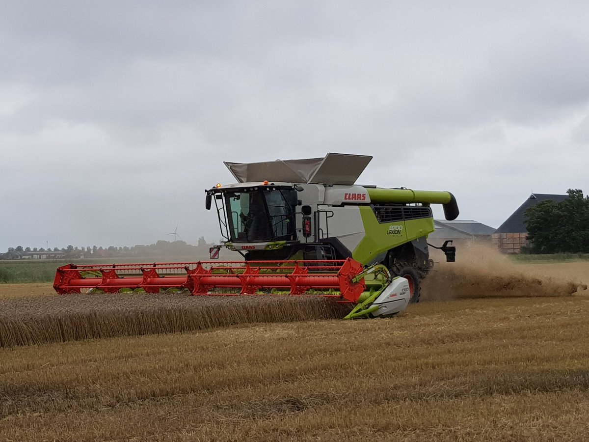 Wintertarwe afgerond en opslag vol!  En vanavond laatste gerst gedaan en naar <a href="/parsgranen/">Parsgranen</a> gebracht.