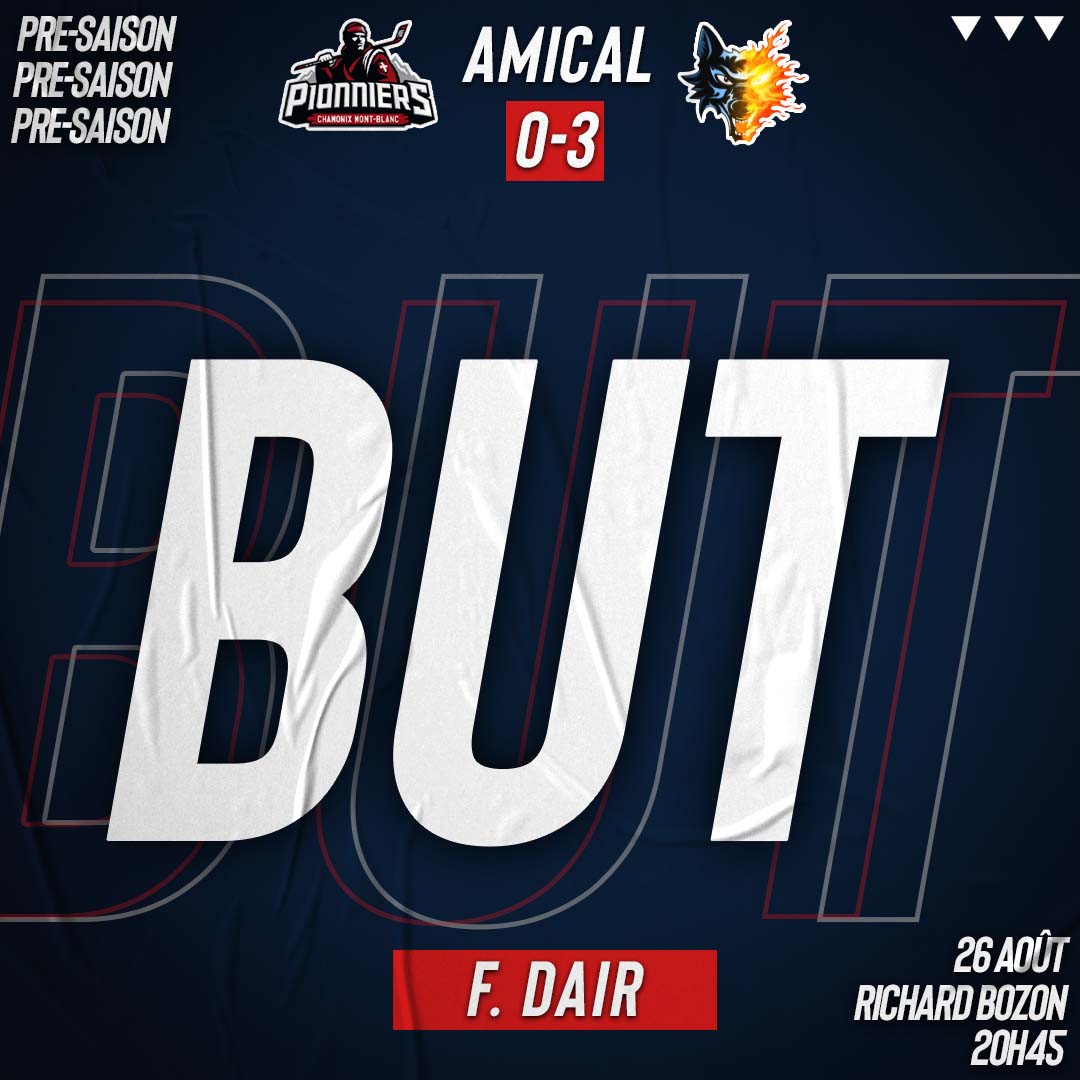 Buttt ! Flavian Dair inscrit le 3ème but Grenoblois de la soirée !