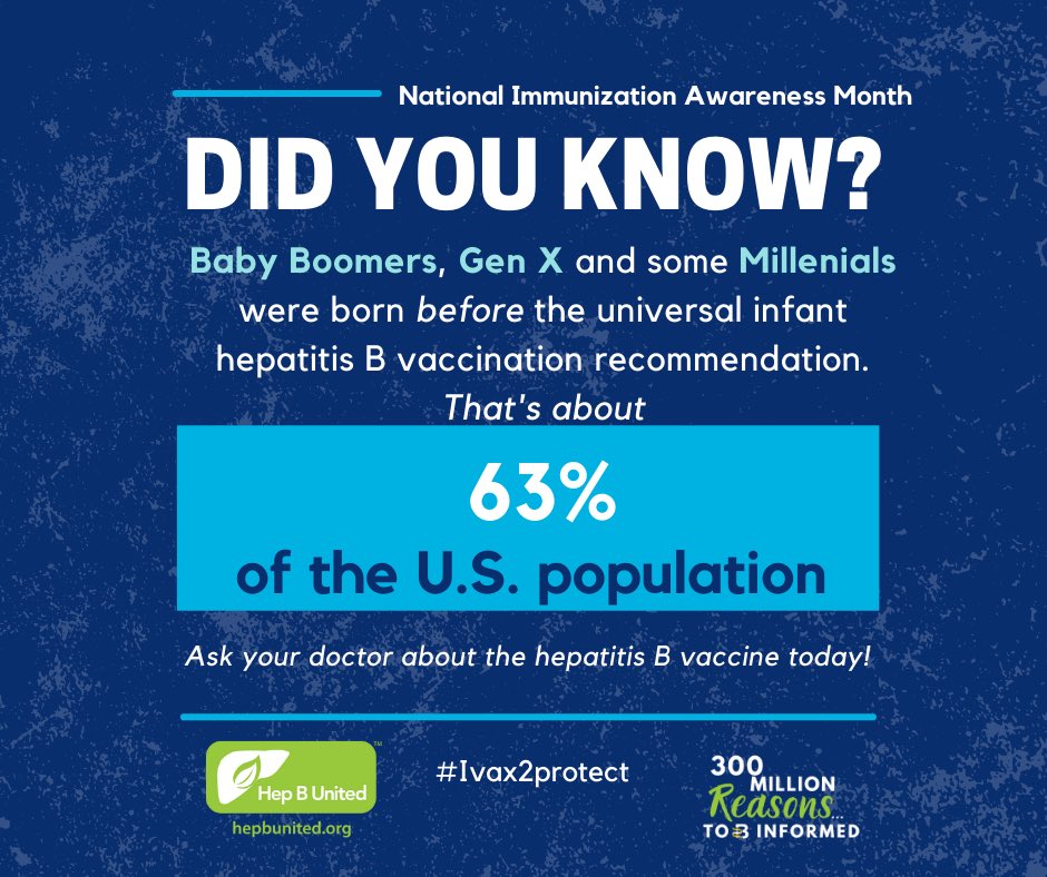 HepFreeHawaii's tweet photo. Happy ✨ #NationalImmunizationAwarenessMonth ✨ Did you or your child receive the #hepatitisb vaccine? Visit our website to see where you can get vaccinated today! Link is in our bio 😄⁠⁠
⁠⁠
#takeTHAThepatitis #HepFree2030 https://t.co/zzLvJKw5Ko