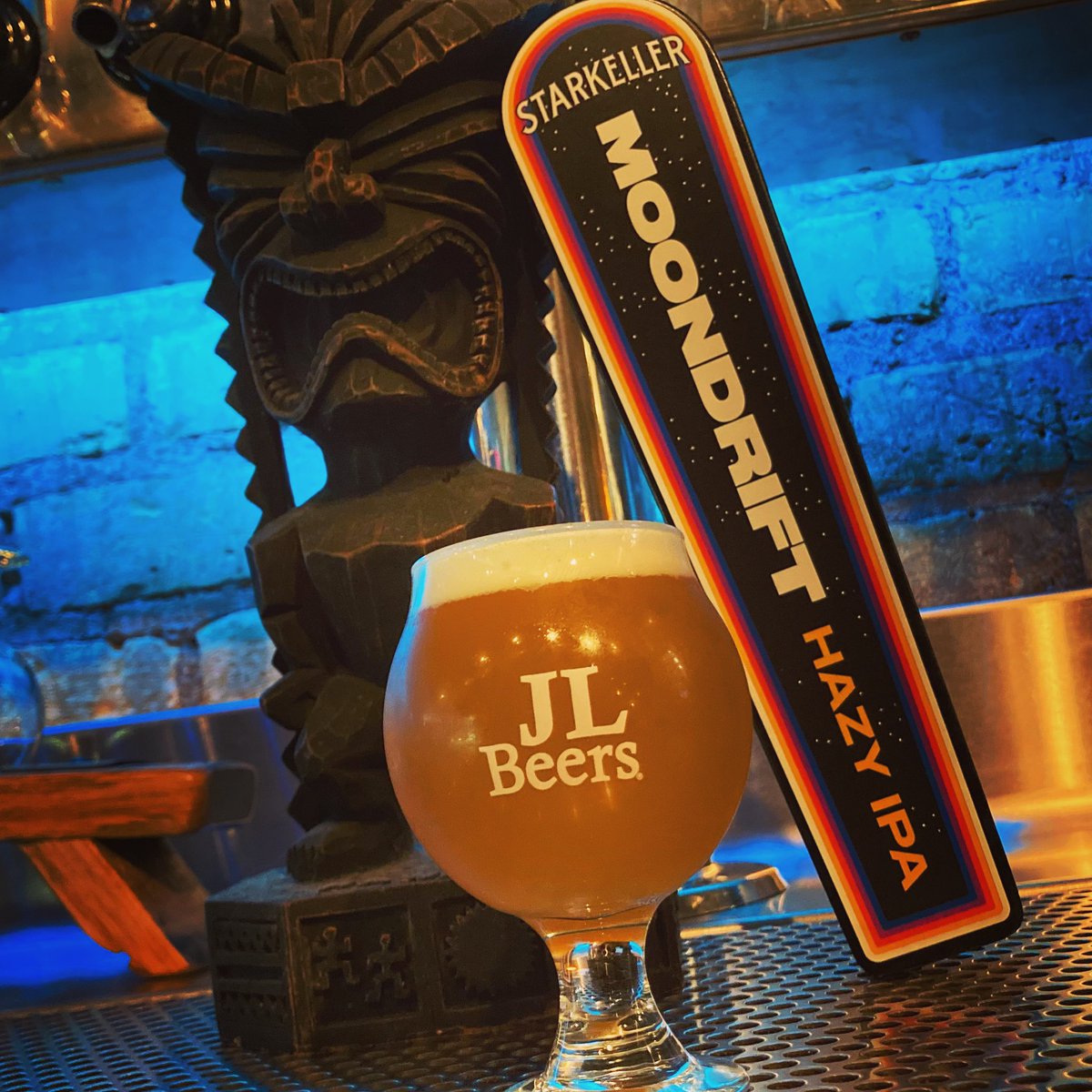Let’s drift off on an easy summer afternoon with this new offering from @SchellsBrewery Starkeller Series! Starkeller Moondrift is a hazy IPA packed with an interstellar mix of coconut, pineapple and stone fruit flavors! Don’t miss this one folks, she’s the real deal! #jlbeers