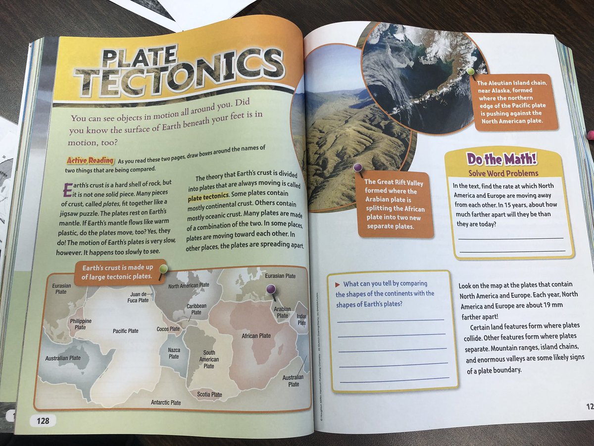 kmschurch's tweet photo. 5th graders in @KatPugh3rd’s class were learning about plate tectonics today in the science lab!  Questioning, a hands-on approach, and vocabulary instruction were happening all at once which created an engaging learning environment! @Acworth_ES @cobbscience https://t.co/gjNkTLakMX