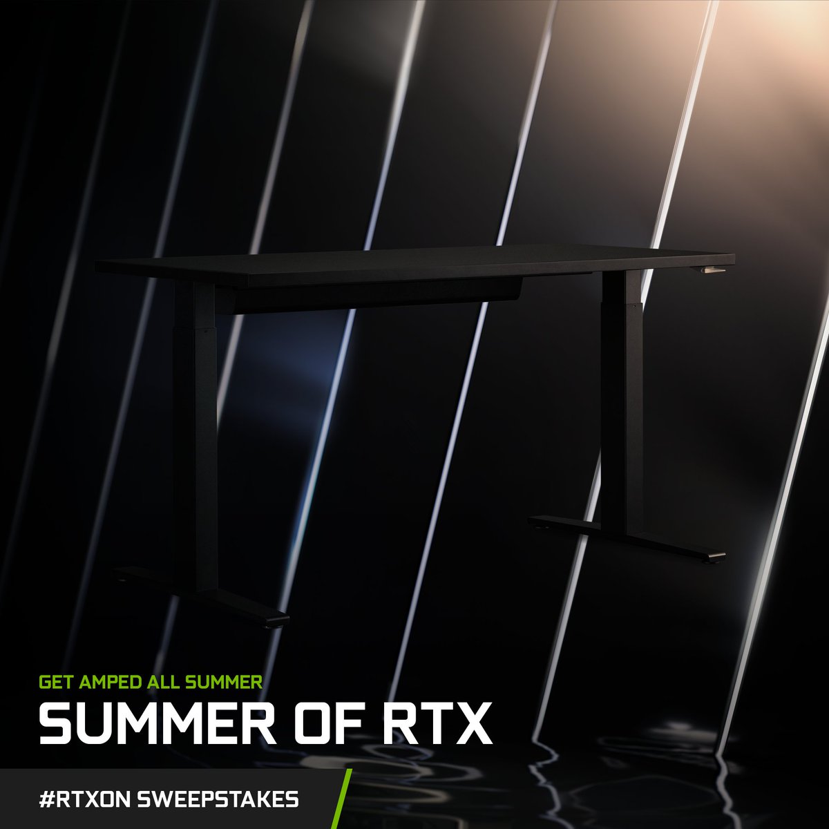 NVIDIAGeForce's tweet image. ⚡ ALL AMP METER BONUS PRIZES UNLOCKED ⚡

🟢 Herman Miller Gaming Desk
🟢 Herman Miller Gaming Chair
🟢 Maingear PC with GeForce RTX 3080 

That&apos;s a wrap for the GeForce Amp Meter prizing, see you next Summer 

#RTXON