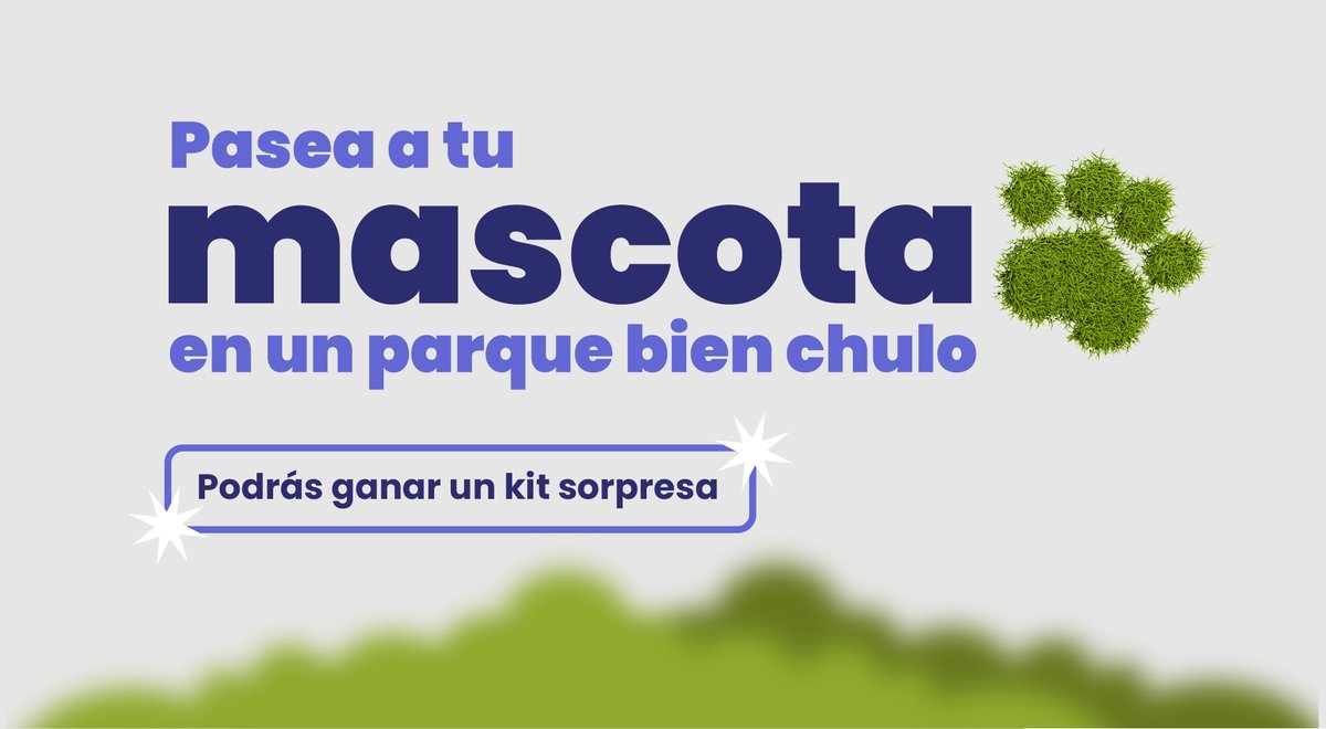 verdeedomex's tweet photo. Reforestamos y enchulamos tu parque para que tú y tu mascota disfruten de salir a caminar. 🐶😁¿Cómo? sigue los pasos de la convocatoria y participa. 
Para más información da clic aquí: https://t.co/3LY1hZrVon
#EnchulameElParque https://t.co/mOiKyVfbgY