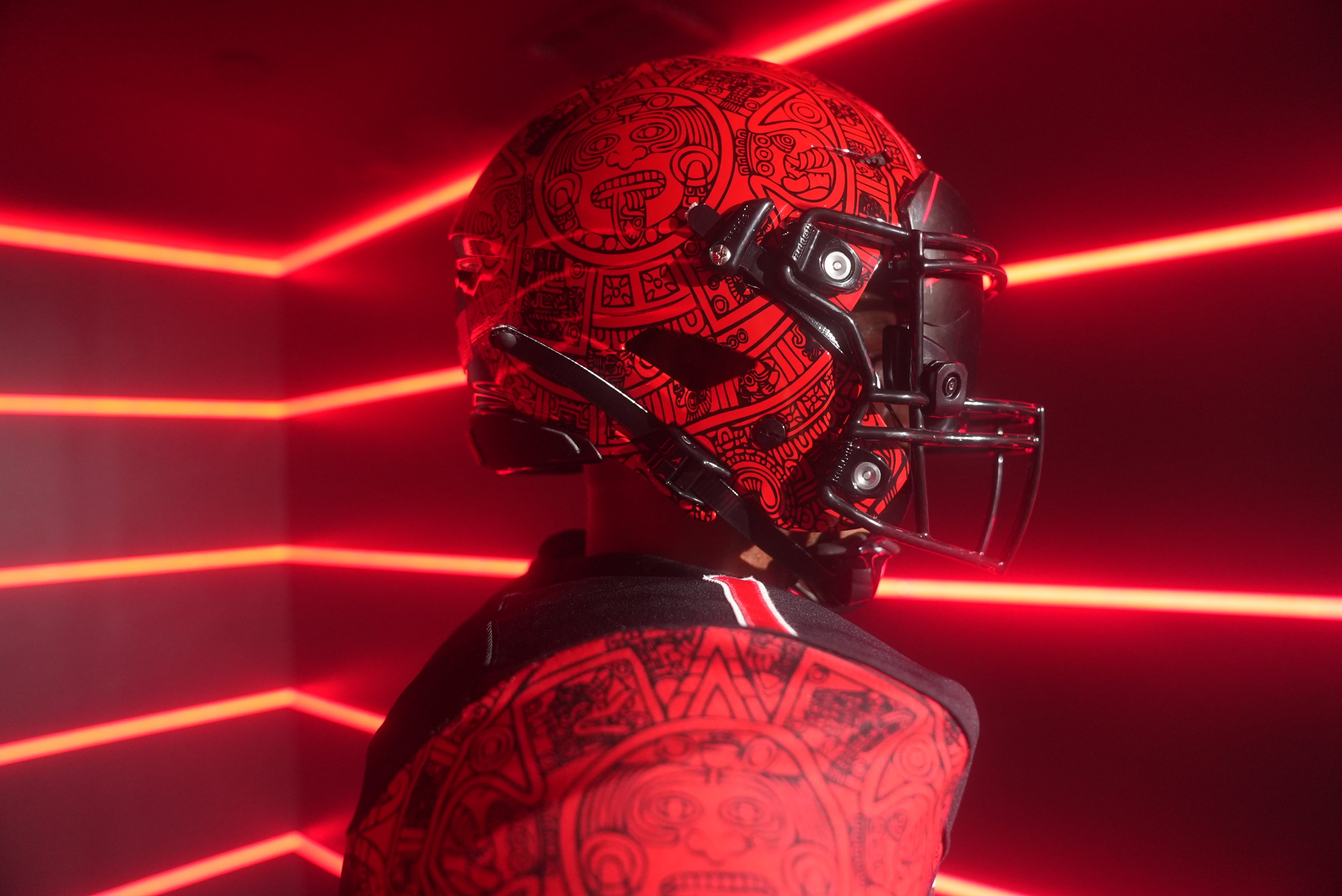 "Updated" Aztec Football Helmet | AztecMesa