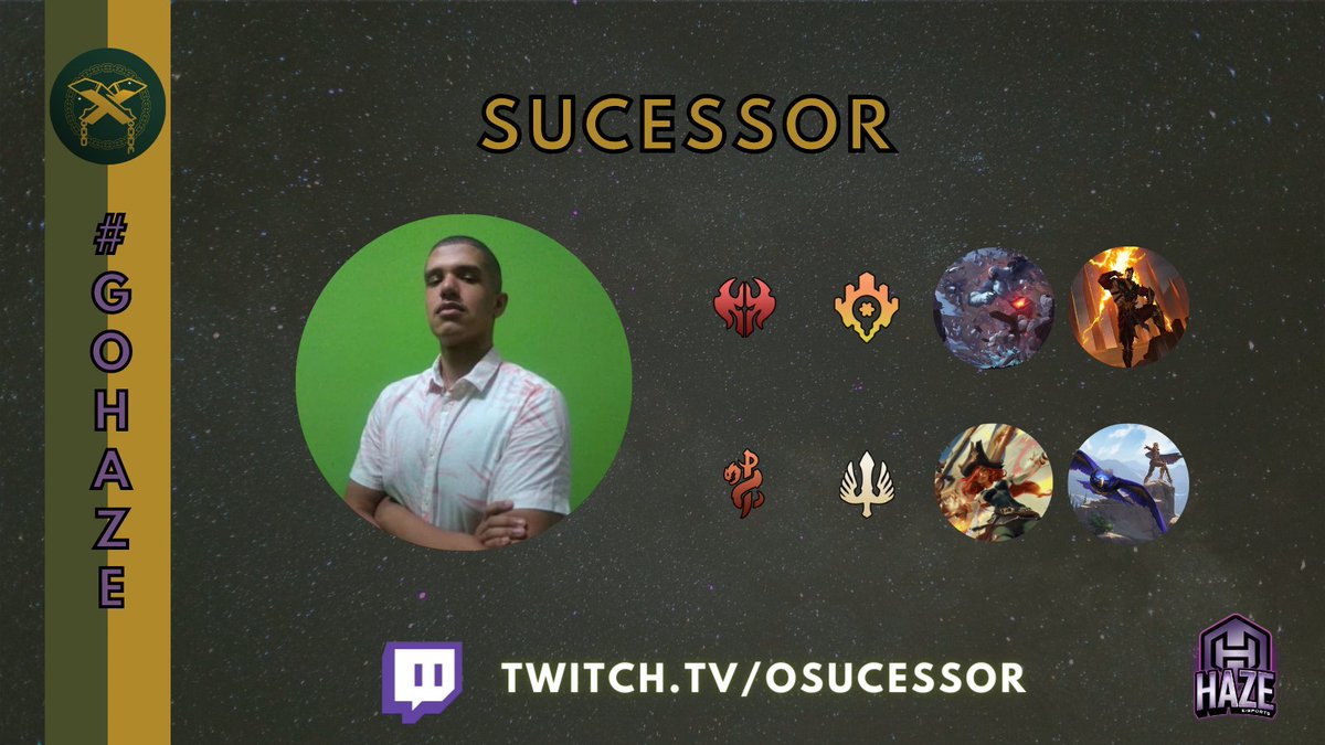 TeamHazeLoR's tweet photo. Hoje é dia de Fight Night Brasil organizado pela @GiantSlayerBR e nossos representantes hoje são @markled_lor e @SucessorLoR. #GOHAZE https://t.co/TWNHut9Pzm