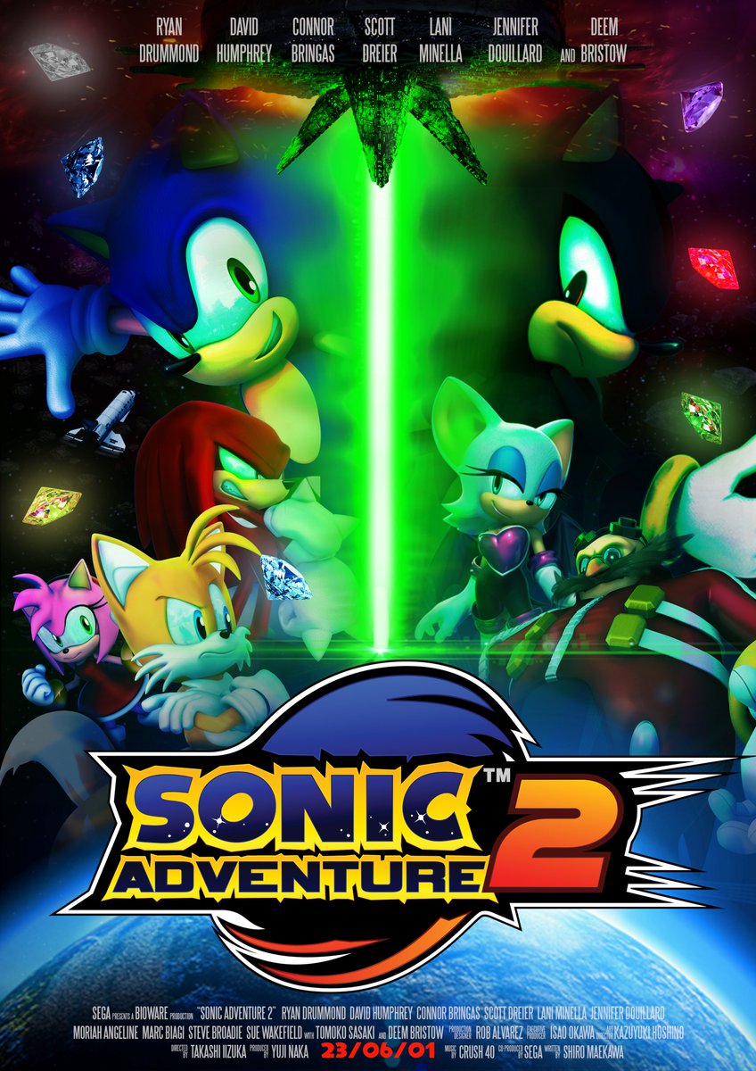 AcquaintSTHFan's tweet image. Hi there, I've decided to make a thread of some of the other things I do on my Twitter account. As I occasionally make Movie-Style Posters for Sonic Games, as well as some other stuff.
I'll be updating this with every new Poster I make, so I hope you like these :)