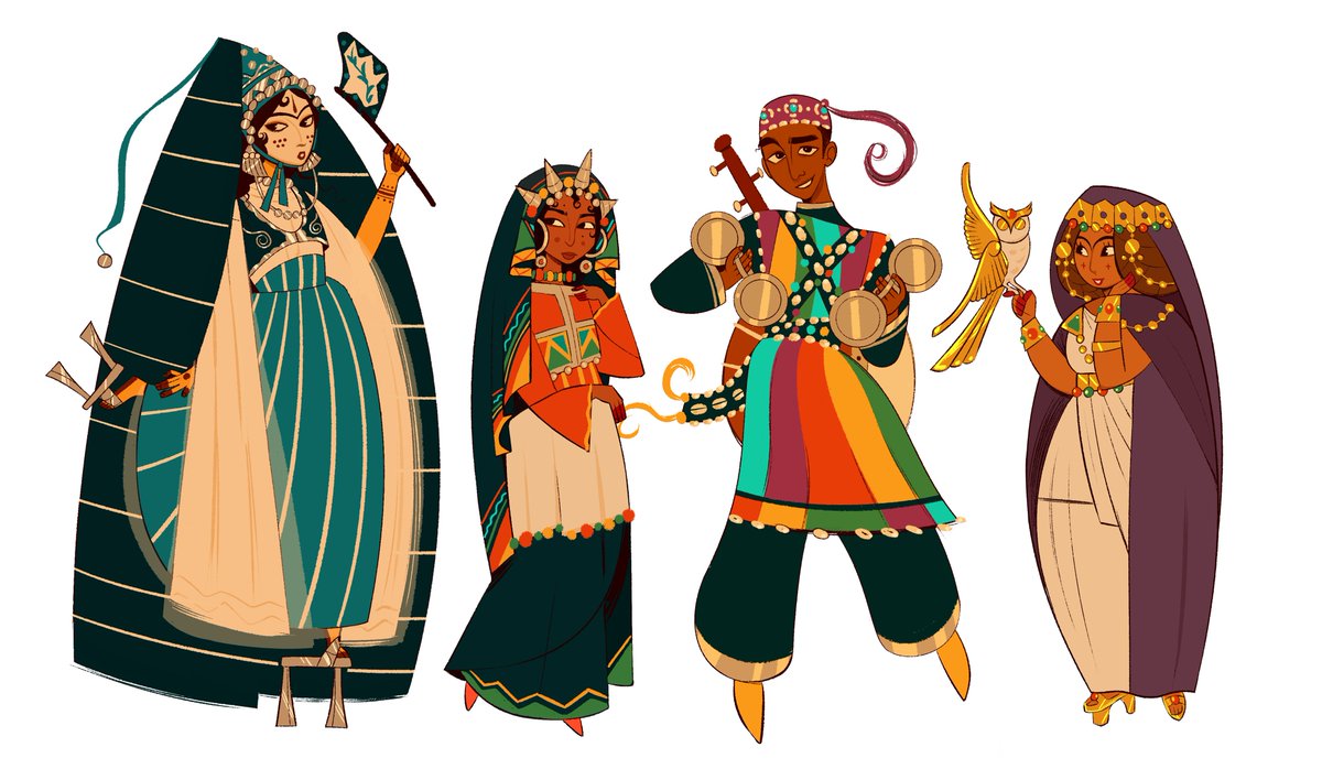 the priestess, the healer, the musician &amp; the golden princess