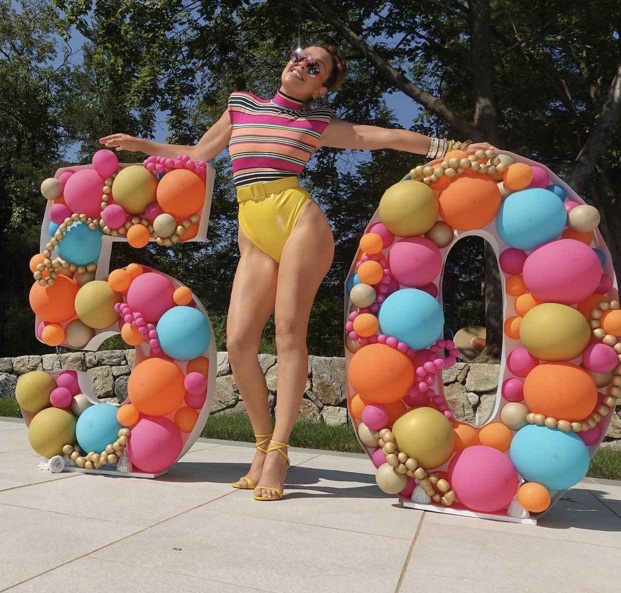 Thalia makes 50 look fabulous  Happy Birthday,   