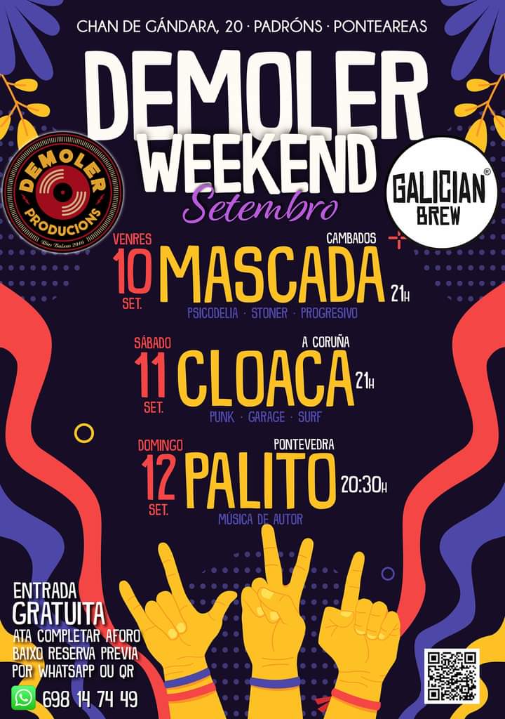 Próximo día 11 de setembro na fábrica de <a href="/galicianbrew/">galicianbrew</a> #cloaca presentando o seu "Vertido Tóxico"